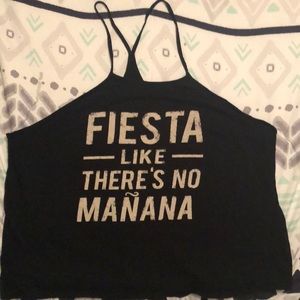 Charlotte Russe Spaghetti Strap Tank Top